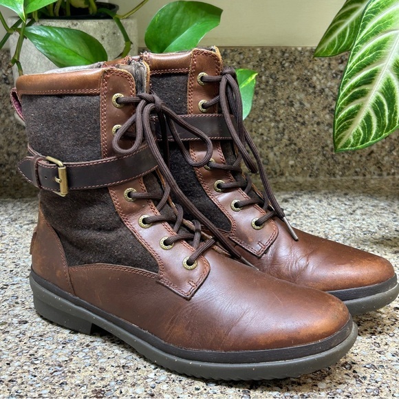 Brown Ugg W Kesey Boots UGG “Kelsey” Boots, Brown, Size